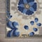 Homeroots 6 x 9 ft. Natural & Blue Indoor & Outdoor Area Rug 384861 - alternate 3